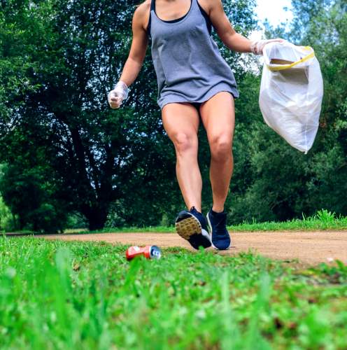 Domenica 17 luglio Plogging Day a Tagliacozzo: si raccolgono rifiuti mentre si fa jogging|