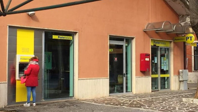 Da lunedì 15 febbraio riapre l'ufficio postale di Piazza Matteotti ad Avezzano