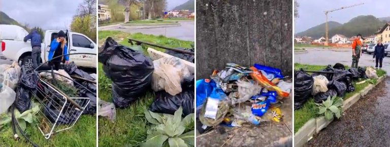 Pulizia del fiume Sangro a Pescasseroli: "È grande la tristezza nel constatare la mancanza di amore e cura verso il proprio paese"