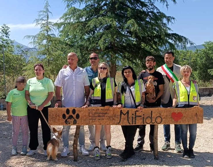 Inaugurato a Venere dei Marsi il rifugio per animali "Mi Fido"