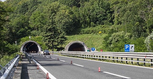 Galleria di Roviano sull'A24: prolungata la chiusura per nuove verifiche tecniche da parte di Strada dei Parchi