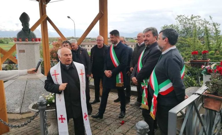 Realizzata una copertura presso il busto di San Berardo a Pescina