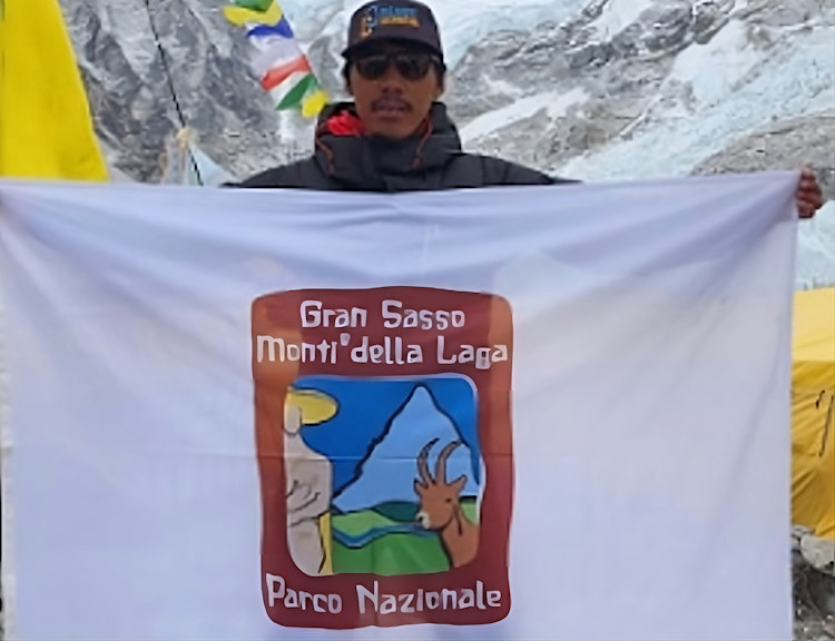 Un po' d'Abruzzo sull'Everest