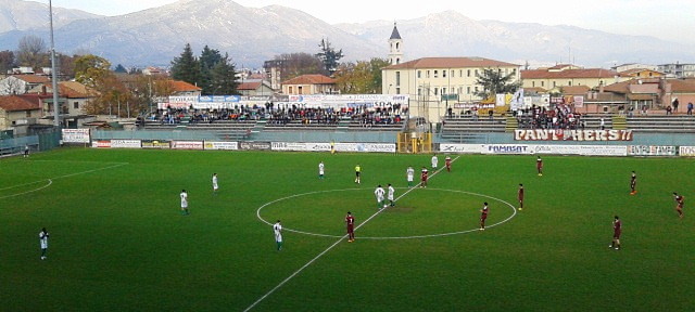 Partita di calcio Avezzano