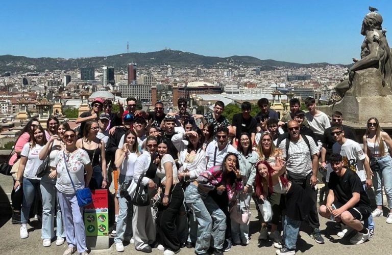 Gli Studenti dell'I. 'Andrea Argoli' di Tagliacozzo navigano da Civitavecchia a Barcellona|