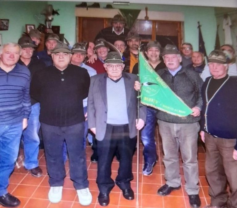 Il Gruppo Alpini di San Benedetto dei Marsi si prepara a festeggiare i 100 anni di Tersilio Carapelle