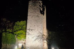 Illuminata la Torre del Forte de' Leoni di Carsoli. Sindaco Nazzarro: "una grande emozione!"|||