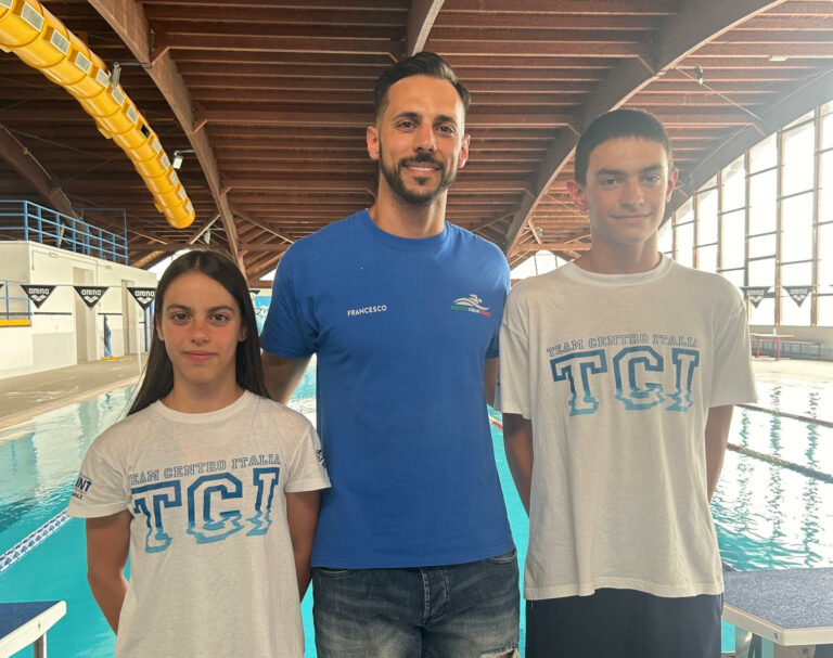 Ginevra Ballarini, Andrea D’Angelo e il coach Francesco Ulto