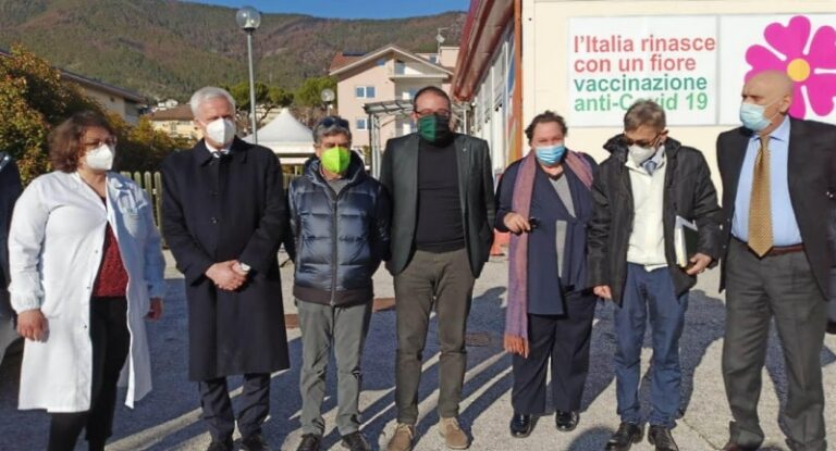 Ex asilo nido sede delle vaccinazioni a L'Aquila