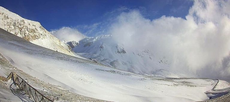 Raffiche di vento a più di 230 km/h sul Gran Sasso