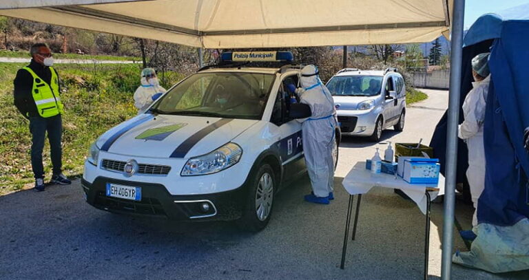 Sono 146 i tamponi molecolari processati a Pescina. Sindaco Zauri: "ce la mettiamo tutta per fare prevenzione"