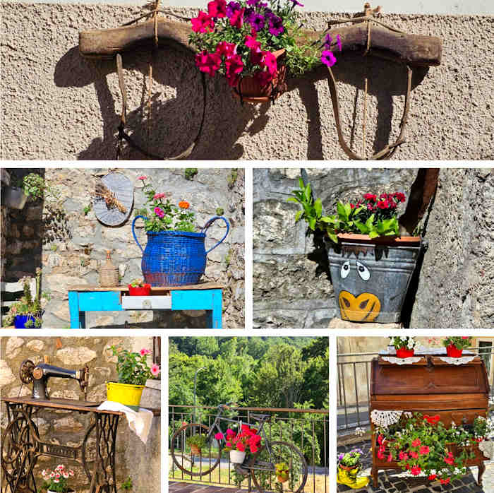 "Pedalando per il paese tra fiori e cianfrusaglie": creatività e impegno de "Gli Angeli dei Fiori" trasformano Villavallelonga