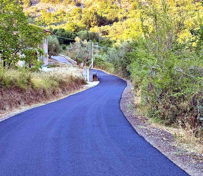 Conclusi i lavori di sistemazione della strada tra San Vincenzo Vecchio e San Giovanni Vecchio