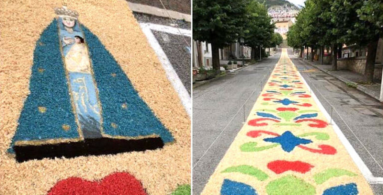 Ortona dei Marsi si prepara a un Ferragosto speciale con l'Infiorata dell'Assunta