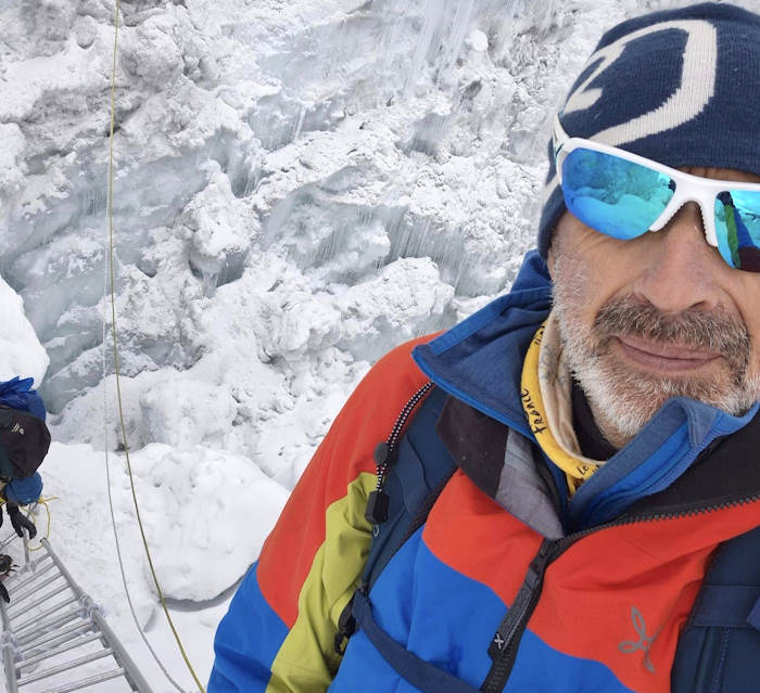 Ernesto Macera Mascitelli sempre più vicino alla vetta del Manaslu