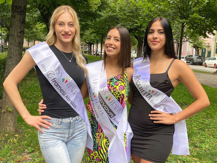 Tre bellezze marsicane in gara per la corona di Miss Italia