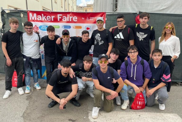 Studenti dell’IIS Ettore Majorana di Avezzano alla Maker Faire di Roma