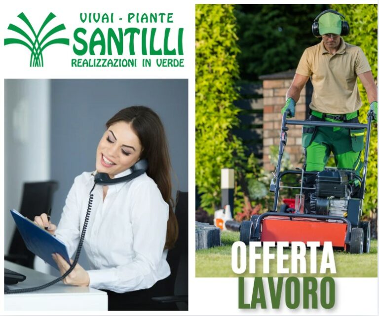 Santilli Vivai cerca personale