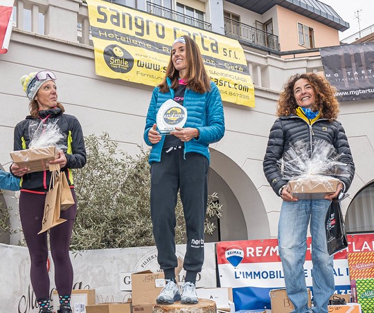 Trail dell'Acqua Puzza 10112024 podio femminile 24 km