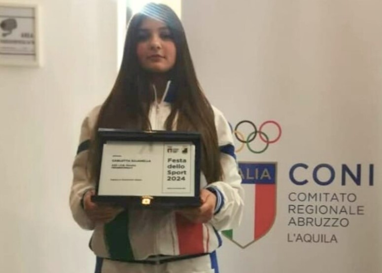 L'atleta Carlotta Iulianella