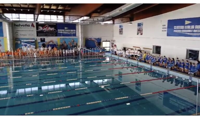 Grande festa di sport alla piscina di Avezzano: gare di nuoto UISP e torneo under 18 UISP