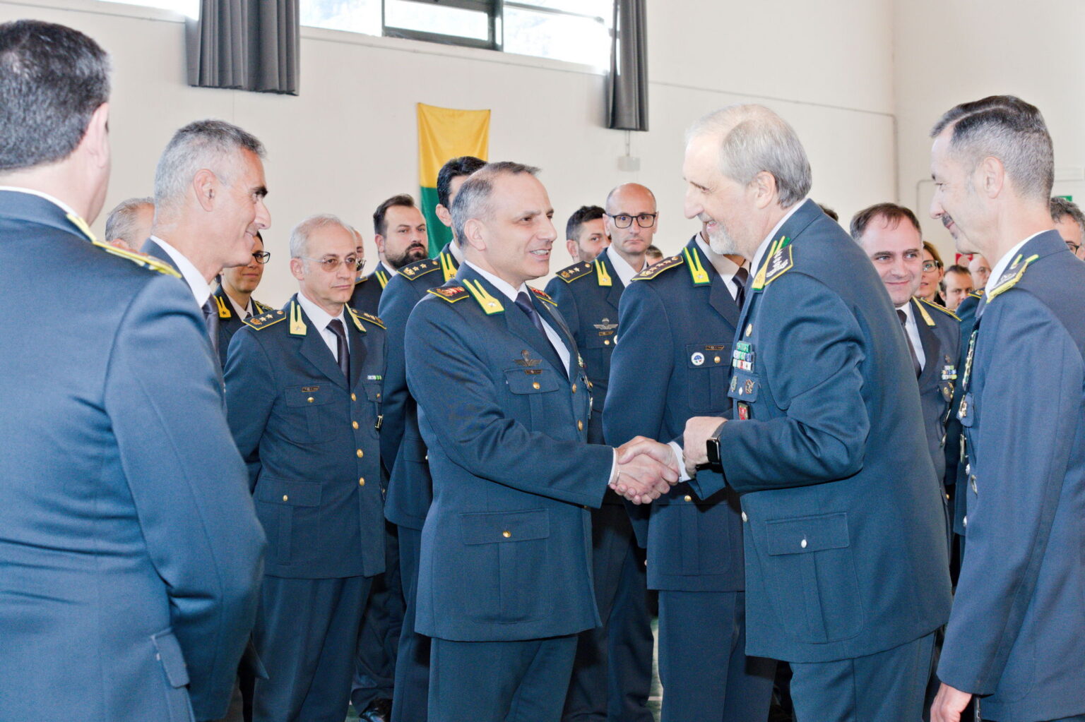 Visita Del Comandante Interregionale Dellitalia Centrale Della Guardia