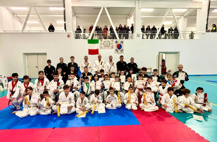 Successo straordinario per la Scuola HMD Italia del M° Filippo Marzella: esami di grado e riconoscimenti per gli atleti a Collarmele