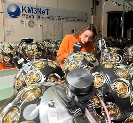 Una marsicana alla scoperta dei neutrini: Ilaria Del Rosso e la missione KM3NeT