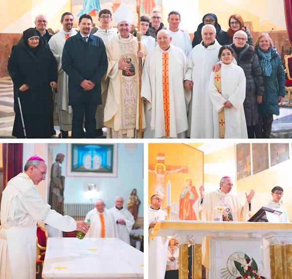 La Parrocchia di Sant'Antonio di Capistrello celebra la dedicazione del nuovo altare e la benedizione dell'ambone