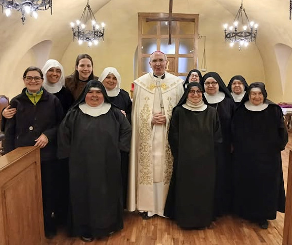 Madre Donatella Di Marzio riconfermata badessa del Monastero Benedettino dei Santi Cosma e Damiano di Tagliacozzo