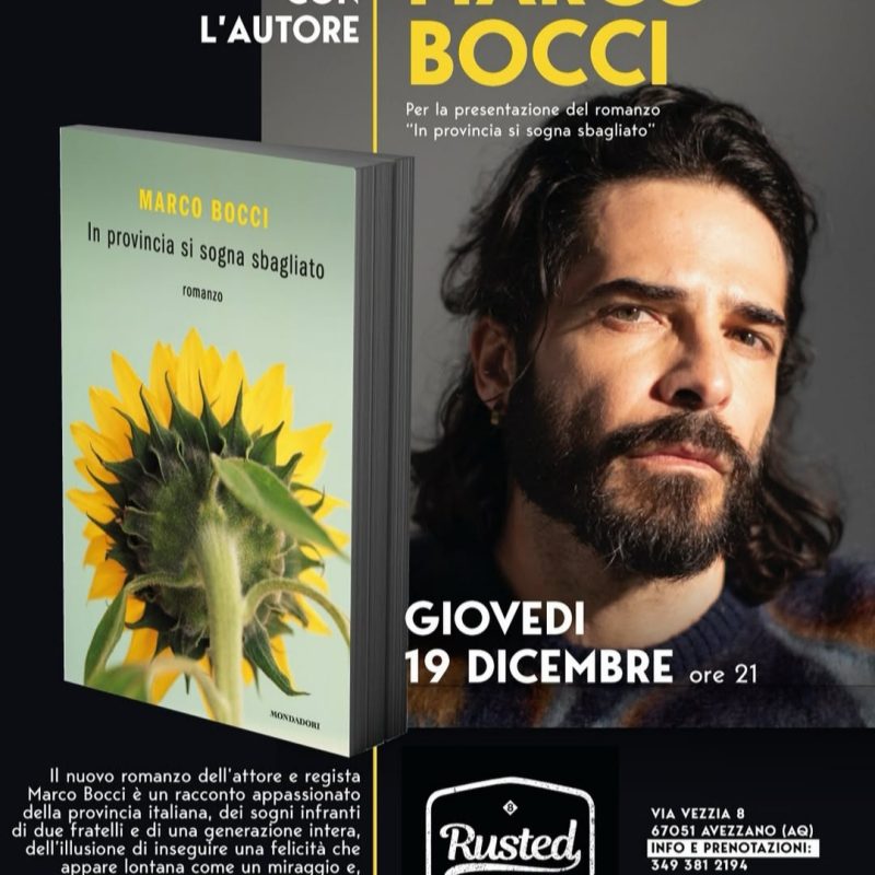 Marco Bocci ad Avezzano