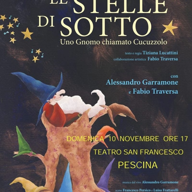 "Le Stelle di Sotto" uno spettacolo magico e gratuito per tutta la famiglia al Teatro San Francesco di Pescina