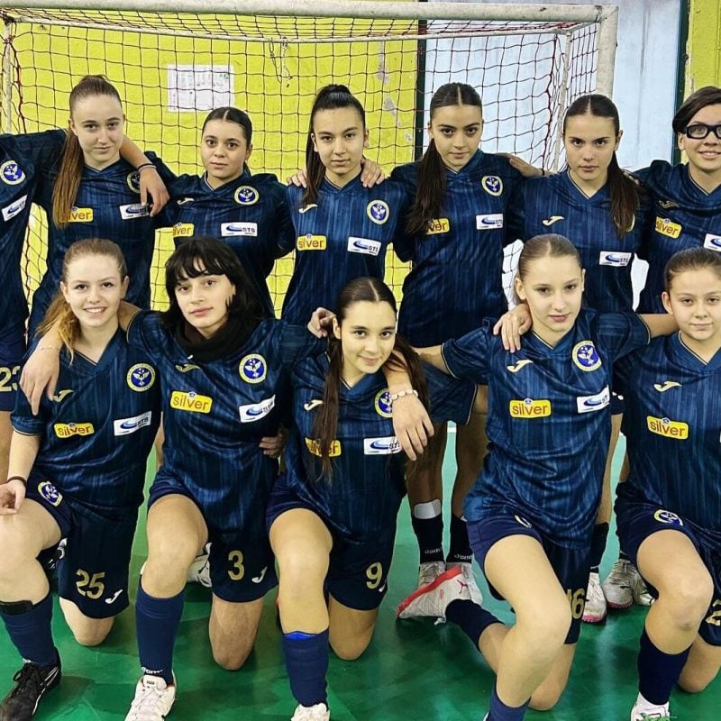 Fenice Academy, talento e determinazione: l’U15 femminile chiude al primo posto nel girone A di Futsal