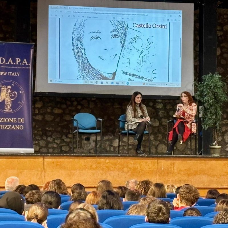 Fidapa Avezzano con gli Studenti e la scrittrice Chiara Pepe