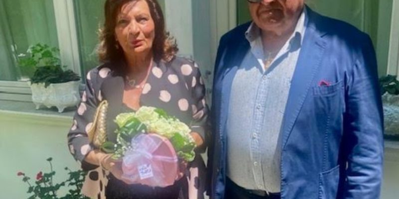 Ortucchio festeggia 50 anni d'amore di Alteo e Concetta