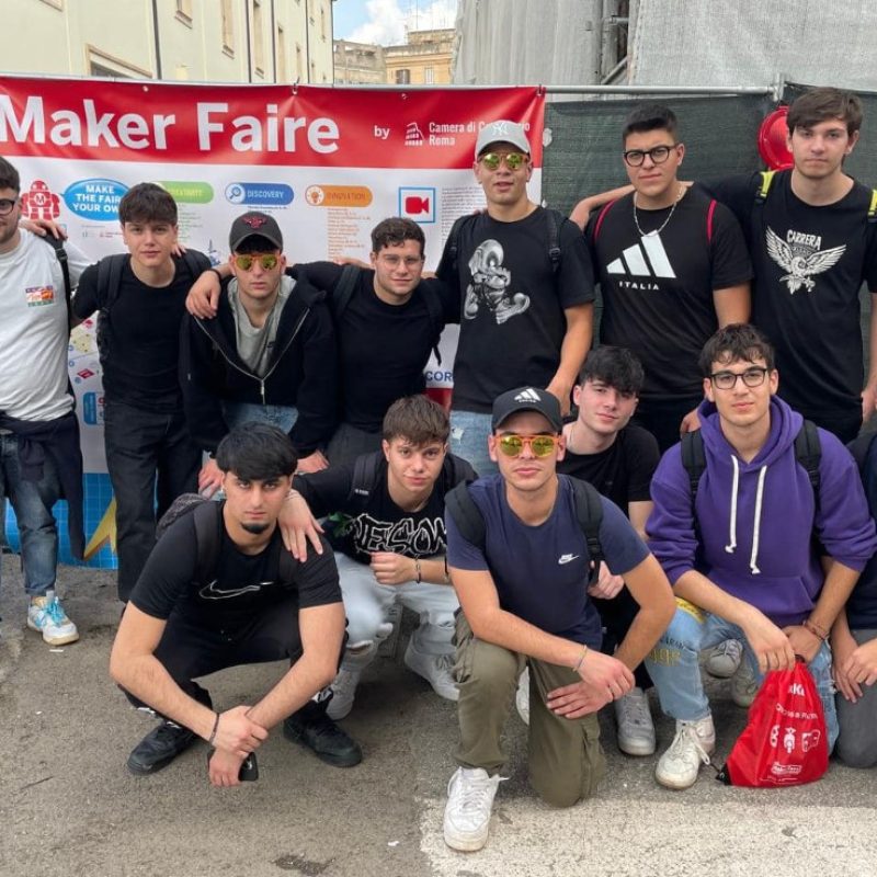 Studenti dell’IIS Ettore Majorana di Avezzano alla Maker Faire di Roma