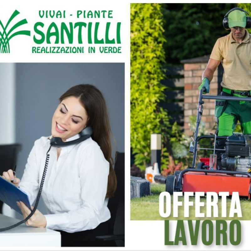 Santilli Vivai cerca personale