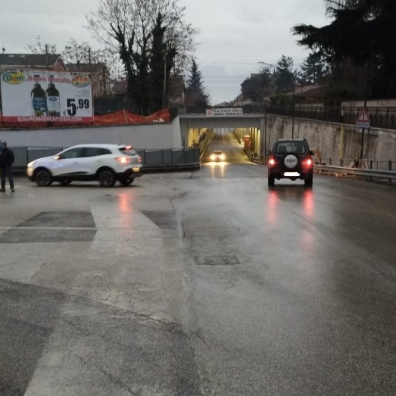 Riaperto il Sottopassaggio di Via Don Minzoni