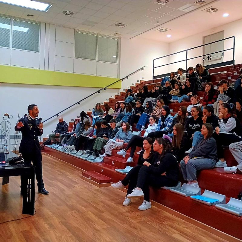 I Carabinieri del Nucleo Tutela Patrimonio Artistico incontrano gli Studenti del Liceo Artistico Bellisario di Avezzano