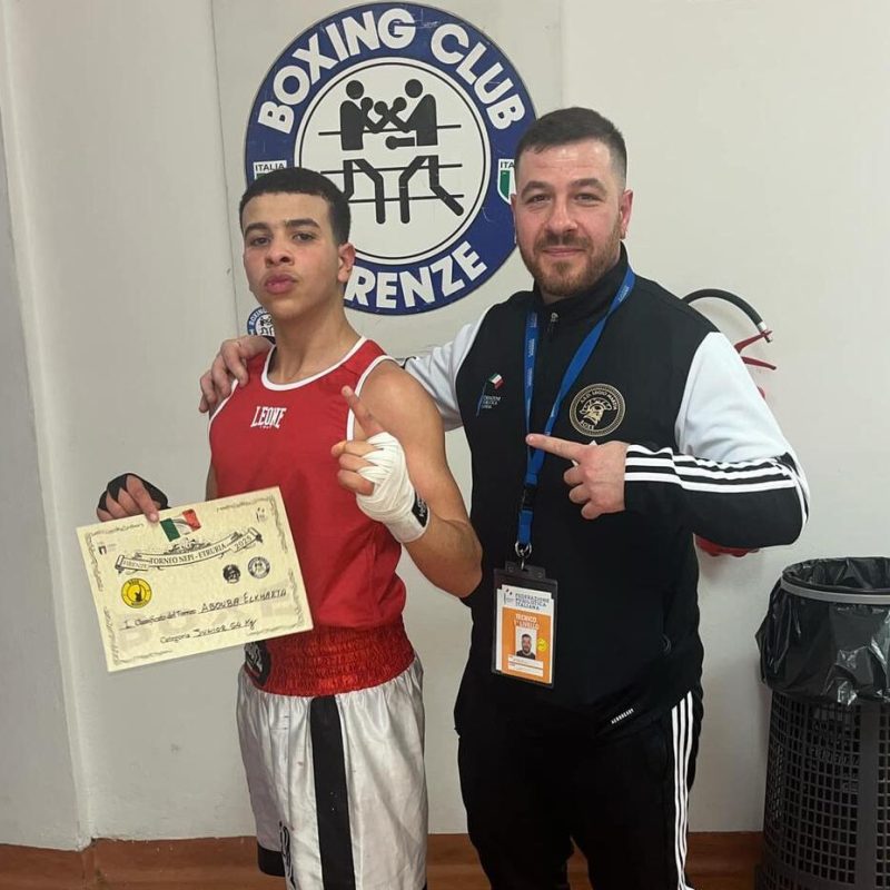 Il giovane pugile Aboubakr El Kharta medaglia d’oro 54kg Junior al Torneo “Nepi Eutruria”: orgoglio per la ASD LEGIO MARTIA di Celano