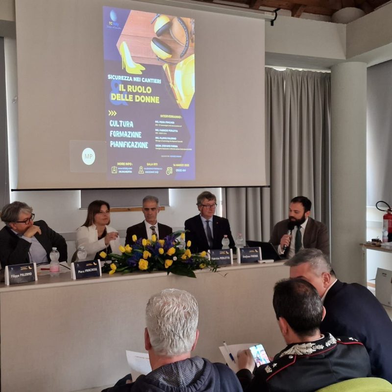 **Sicurezza nei cantieri e parità di genere: successo per il convegno ad Avezzano**