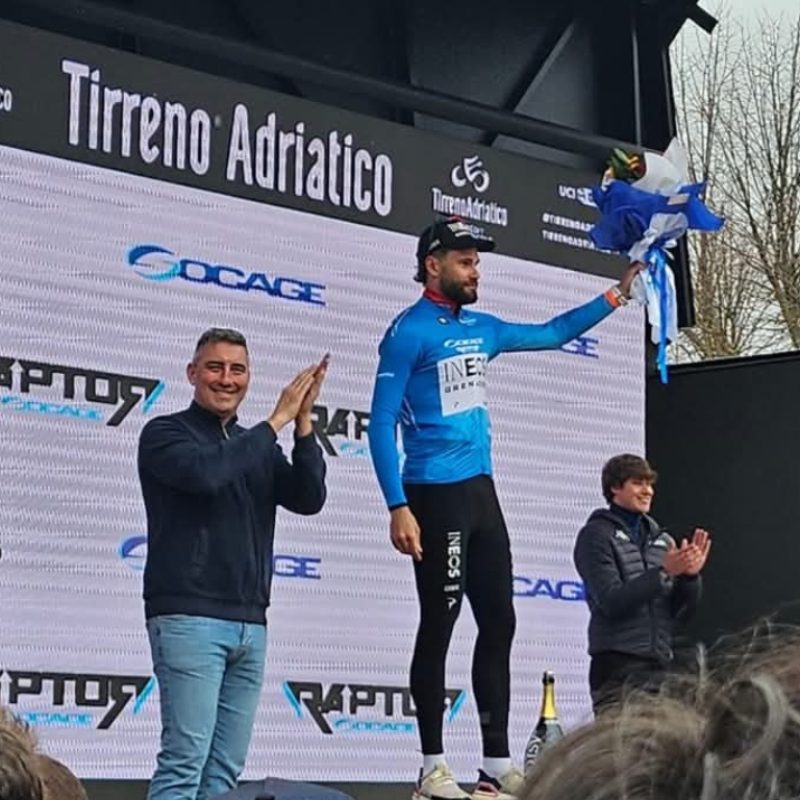 Grande successo per l'arrivo della Tirreno - Adriatico a Trasacco, Quaglieri: "Giornata di sport e passione per l'Abruzzo"