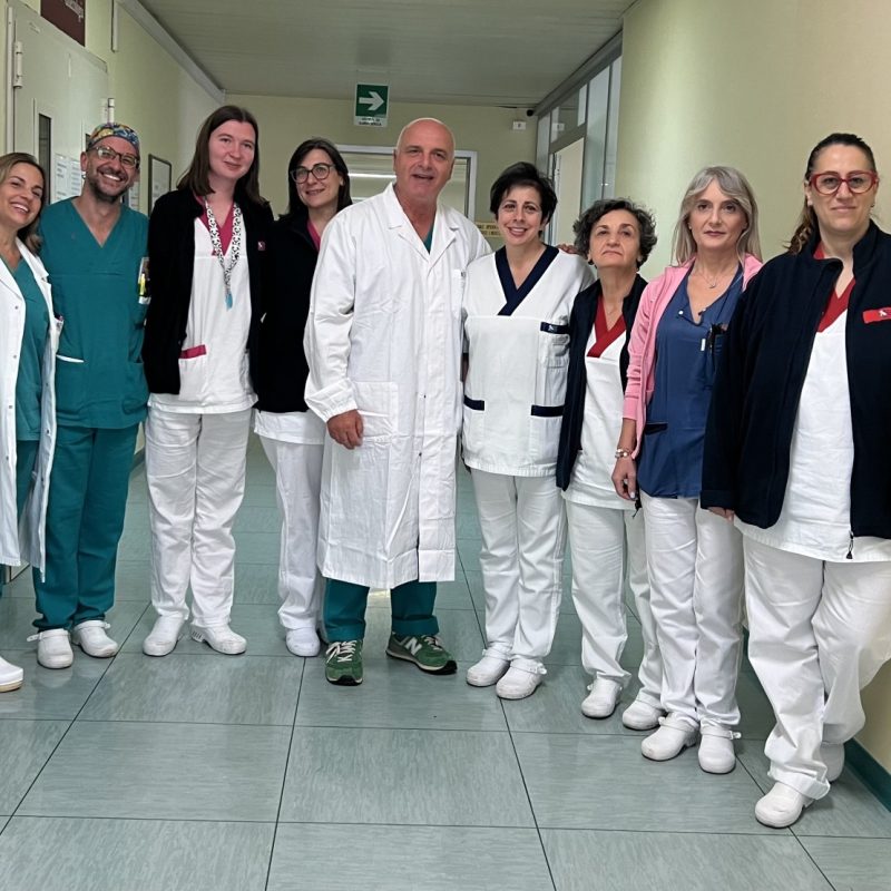 Sulmona, l'équipe di ostetricia e ginecologia