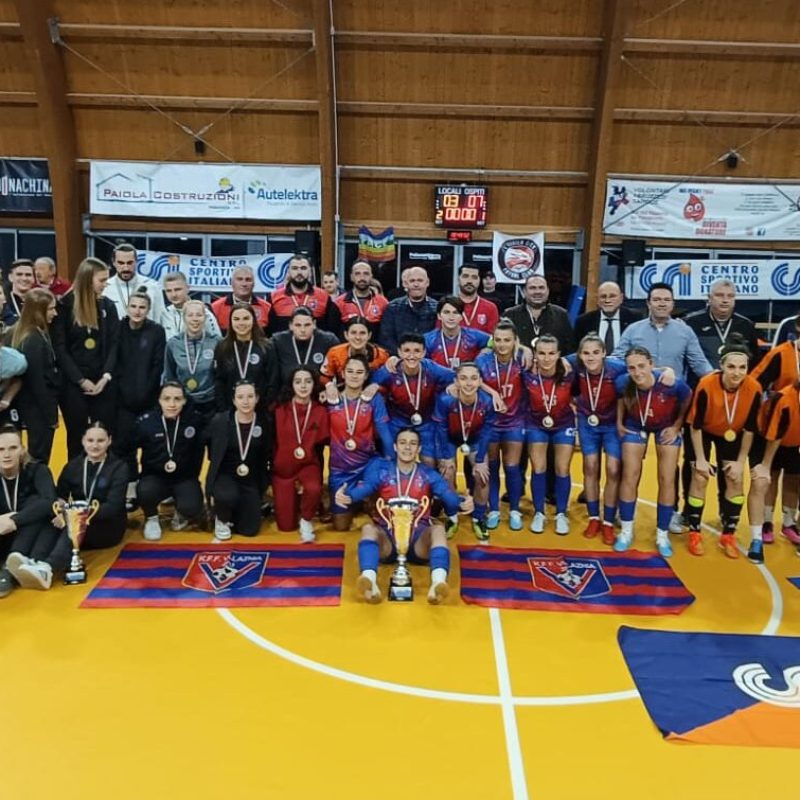 Grande successo per il Trofeo Internazionale Futsal Femminile