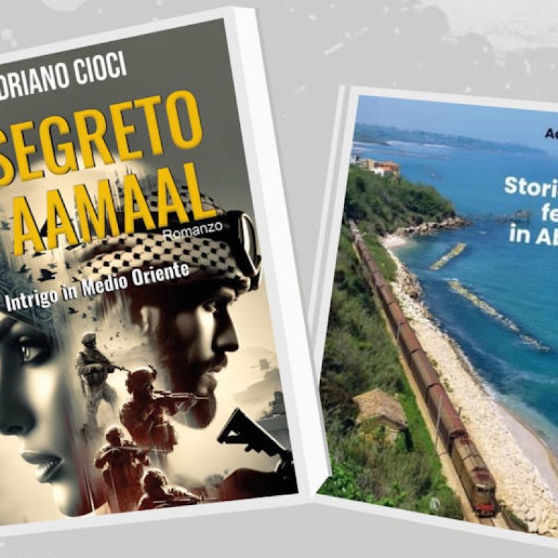 Adriano Cioci presenta "Il segreto di Aamaal" e "Storie delle ferrovie in Abruzzo" a Pescina