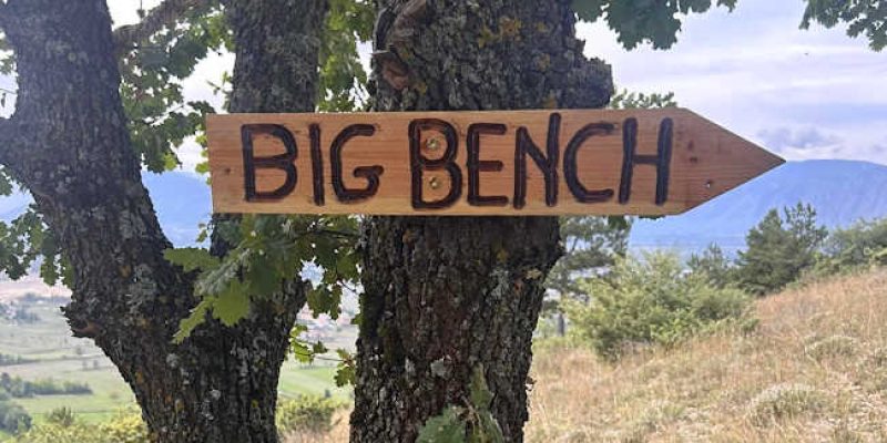 Magliano de' Marsi si prepara ad accogliere la sua "Big Bench"