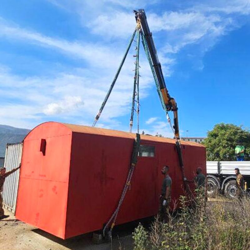 Domani sarà riposizionato sul Gran Sasso l'ex Bivacco Lubrano: era stato distrutto da una bufera nel 1999