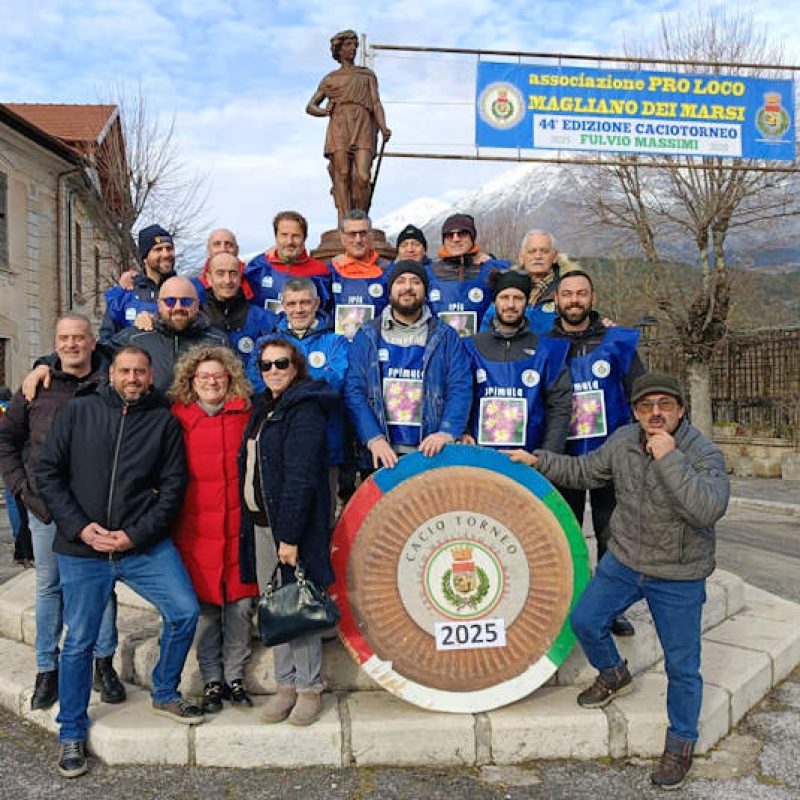 Magliano de' Marsi si prepara per la finale del Cacio Torneo 2025 "Memorial Massimi Fulvio"