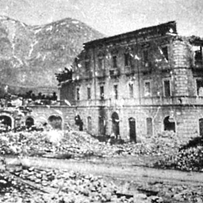 Commemorazione delle vittime del terremoto 1915