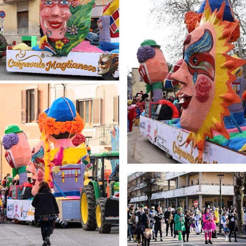 Magliano de' Marsi rivive la magia del Carnevale: un successo tra colori e tradizione